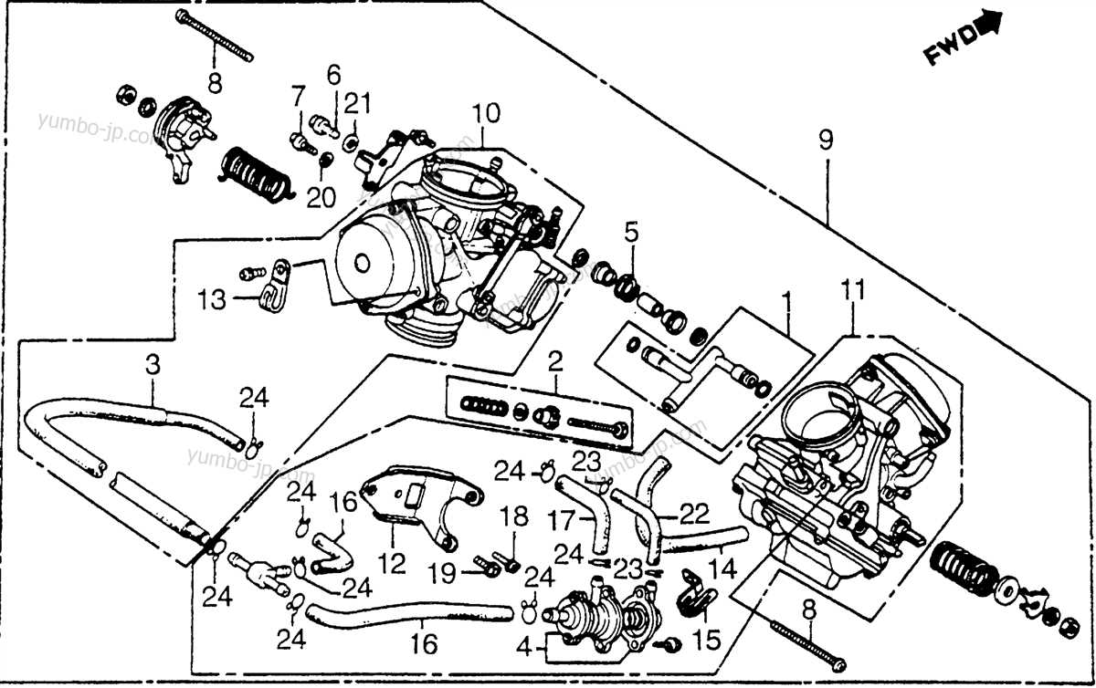 Understanding The Honda Shadow Carburetor Hose Diagram For Optimal