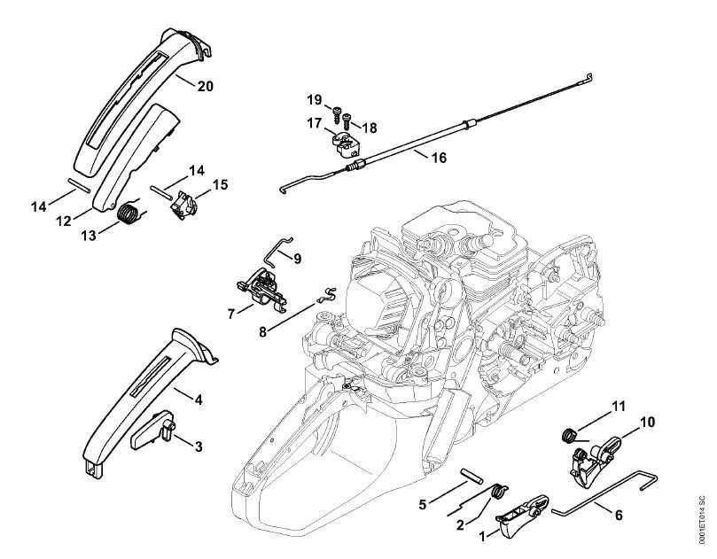 Exploring The Stihl Chainsaw Ms Parts Diagram For Optimal Performance