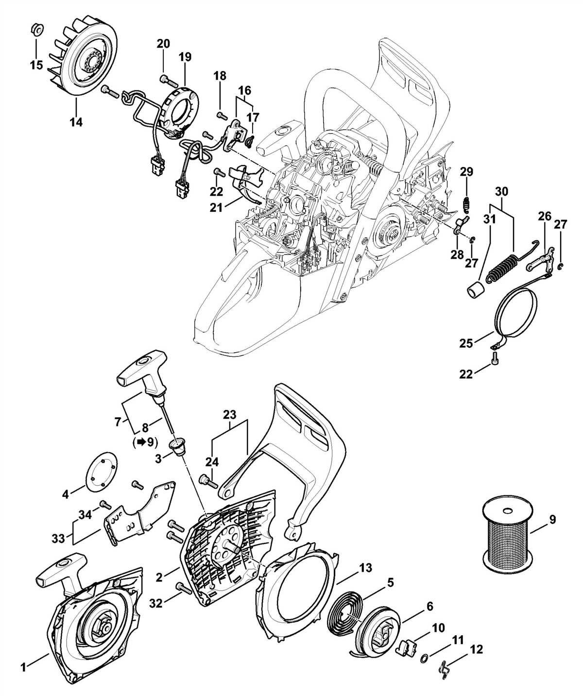 Exploring The Stihl Ms I A Comprehensive Parts Diagram